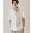 ザ ショップ ティーケー（メンズ）(THE SHOP TK(Men))の【10色展開】プリントデザインシャツ チェック／ブロッキング／マーブル／ブラシアート42