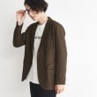 ザ ショップ ティーケー（メンズ）(THE SHOP TK(Men))の【ヒルナンデス！で紹介】【速乾／通気性◎／セットアップ可】シャリルジャージジャケット ブラウン(043)