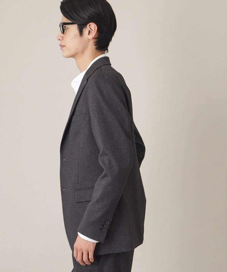 ザ ショップ ティーケー（メンズ）(THE SHOP TK(Men))のAVANTウーリーヘリンボンジャケット【セットアップ可/ビジネス対応/洗える/ストレッチ素材/シワになりにくい】20