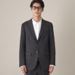 ザ ショップ ティーケー（メンズ）(THE SHOP TK(Men))のAVANTウーリーヘリンボンジャケット【セットアップ可/ビジネス対応/洗える/ストレッチ素材/シワになりにくい】3