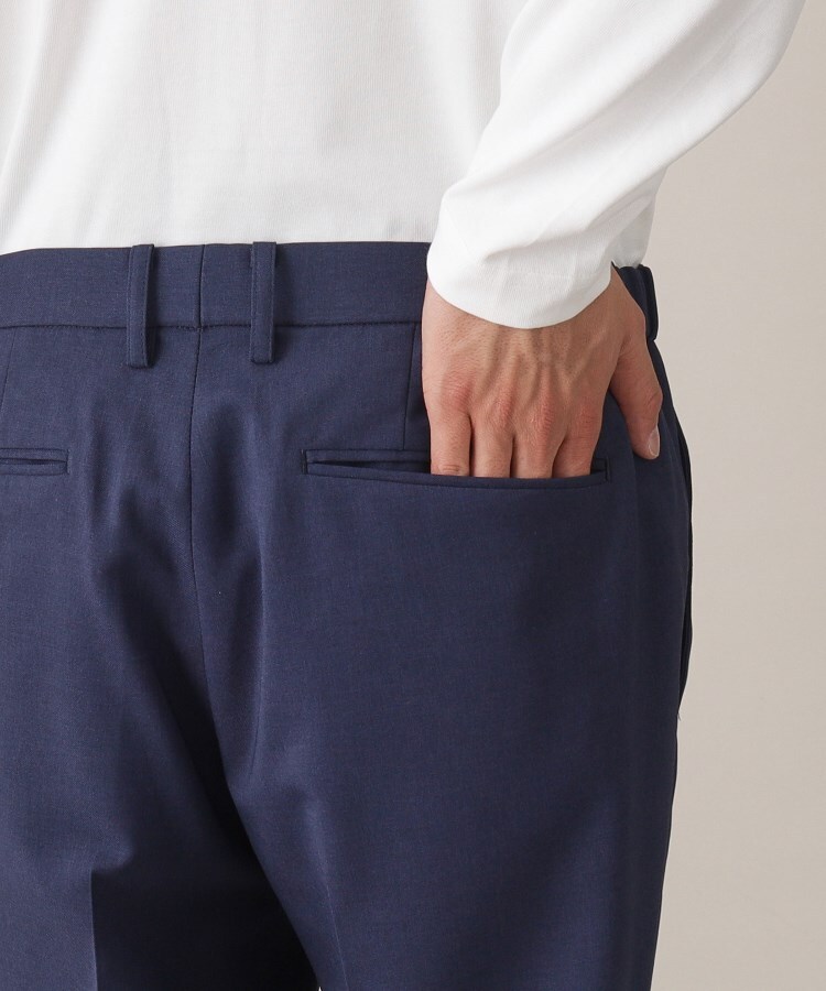 ザ ショップ ティーケー（メンズ）(THE SHOP TK(Men))のAVANTドライツイルスラックス【セットアップ可/ビジネス対応/洗える/ストレッチ素材/シワになりにくい】7