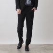 ザ ショップ ティーケー（メンズ）(THE SHOP TK(Men))のAVANTドライツイルスラックス【セットアップ可/ビジネス対応/洗える/ストレッチ素材/シワになりにくい】 ブラック(019)