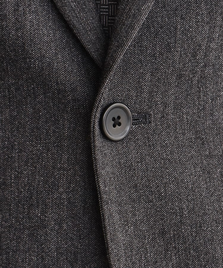 ザ ショップ ティーケー（メンズ）(THE SHOP TK(Men))のサーモウォーカーヘリンボンジャケット【セットアップ可/ビジネス対応/ストレッチ素材/保温性〇】8