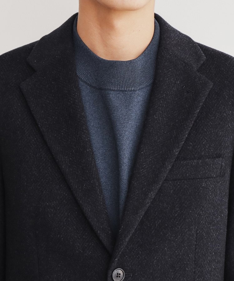 ザ ショップ ティーケー（メンズ）(THE SHOP TK(Men))のアンゴラ混ヘリンボンジャケット【セットアップ可/ビジネス対応】22