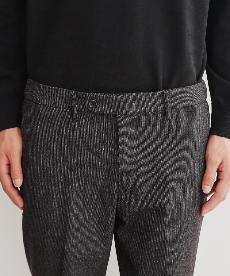 ザ ショップ ティーケー（メンズ）(THE SHOP TK(Men))のサーモウォーカーツイルスラックス【セットアップ可/ビジネス対応/ストレッチ素材/保温性〇】14