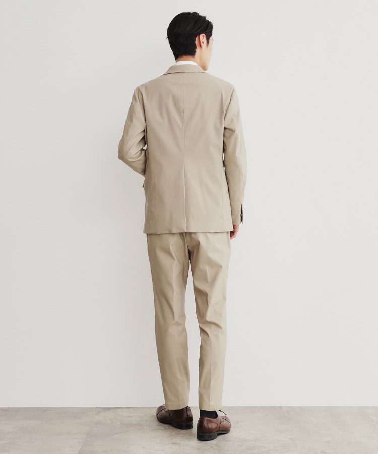 ザ ショップ ティーケー（メンズ）(THE SHOP TK(Men))のサーモウォーカーヘリンボンスラックス【セットアップ可/ビジネス対応/ストレッチ素材/保温性〇】9