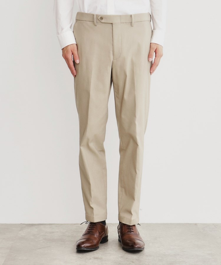 ザ ショップ ティーケー（メンズ）(THE SHOP TK(Men))のサーモウォーカーヘリンボンスラックス【セットアップ可/ビジネス対応/ストレッチ素材/保温性〇】11