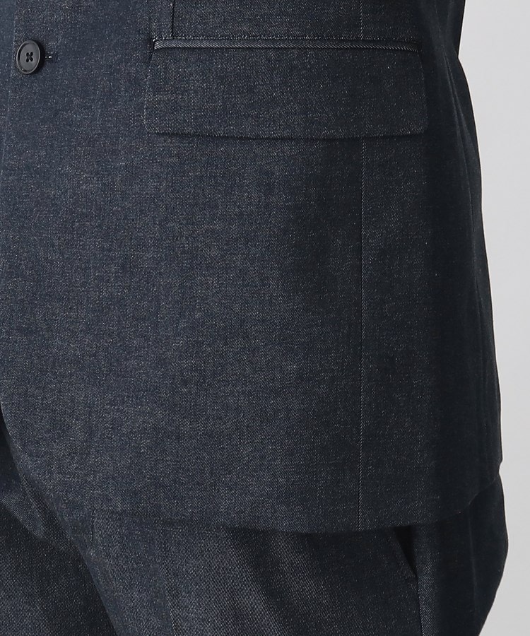 ザ ショップ ティーケー（メンズ）(THE SHOP TK(Men))のエバーデニムジャケット【セットアップ可/ビジネス対応/色落ちしにくい/ストレッチ素材】11