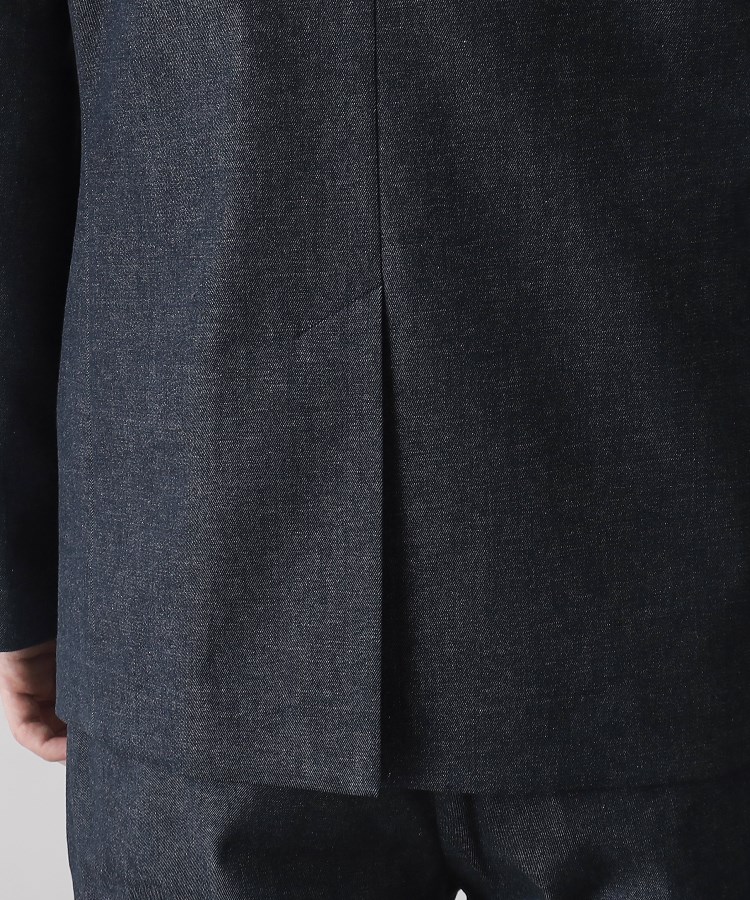 ザ ショップ ティーケー（メンズ）(THE SHOP TK(Men))のエバーデニムジャケット【セットアップ可/ビジネス対応/色落ちしにくい/ストレッチ素材】13