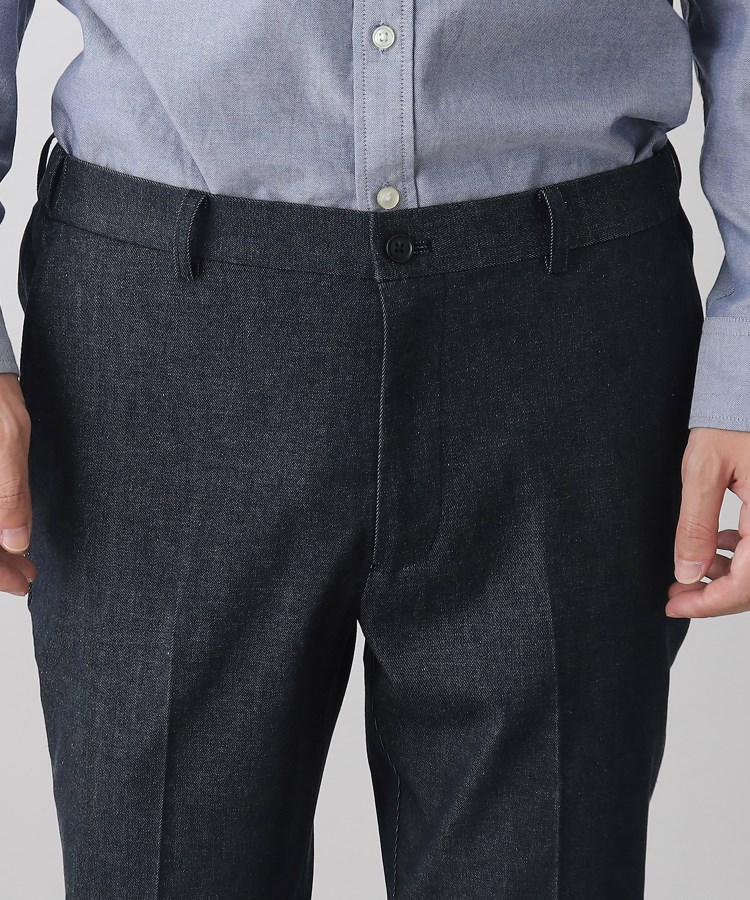 ザ ショップ ティーケー（メンズ）(THE SHOP TK(Men))のエバーデニムスラックス【セットアップ可/ビジネス対応/色落ちしにくい/ストレッチ素材】6