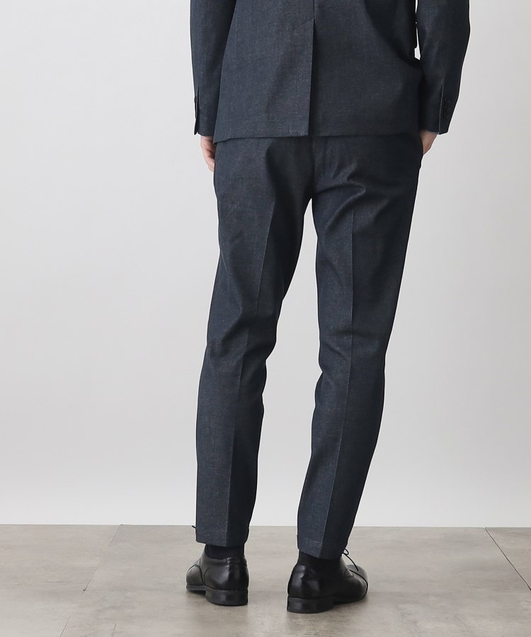 ザ ショップ ティーケー（メンズ）(THE SHOP TK(Men))のエバーデニムスラックス【セットアップ可/ビジネス対応/色落ちしにくい/ストレッチ素材】13
