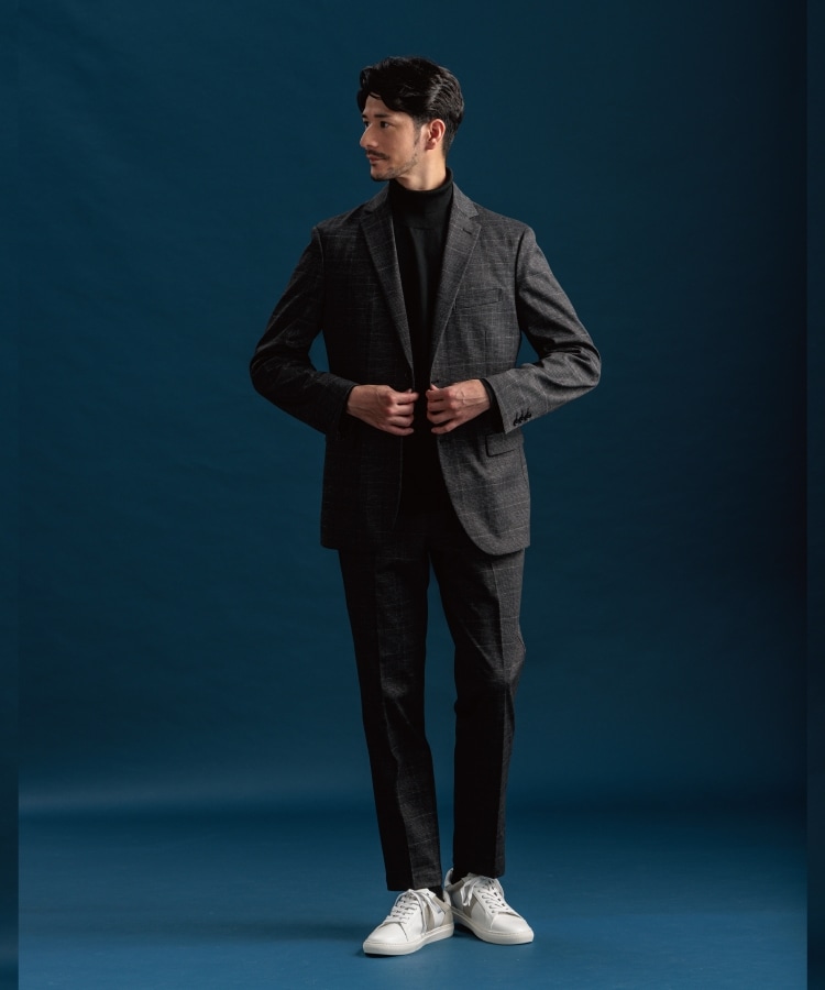 ザ ショップ ティーケー（メンズ）(THE SHOP TK(Men))のTRジャージジャケット【セットアップ可/ビジネス対応/ストレッチ素材】8