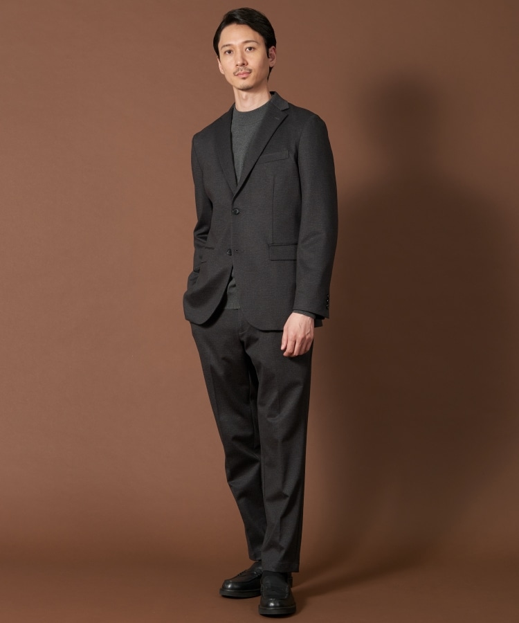 ザ ショップ ティーケー（メンズ）(THE SHOP TK(Men))のTRジャージスラックス【セットアップ可/ビジネス対応/ストレッチ素材】1