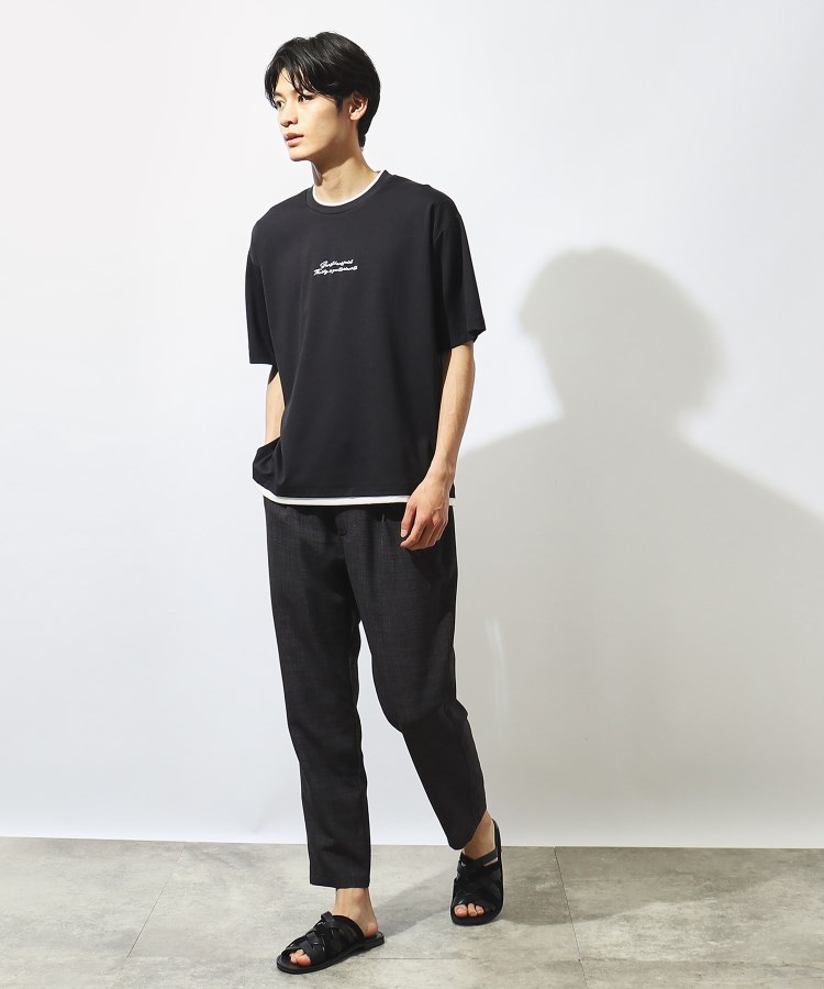 ザ ショップ ティーケー（メンズ）(THE SHOP TK(Men))の【接触冷感】ポンチフェイクレイヤードTシャツ13