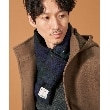ザ ショップ ティーケー（メンズ）(THE SHOP TK(Men))の【HARRIS TWEED／ハリスツイード】中綿入り差込マフラー グリーン(224)