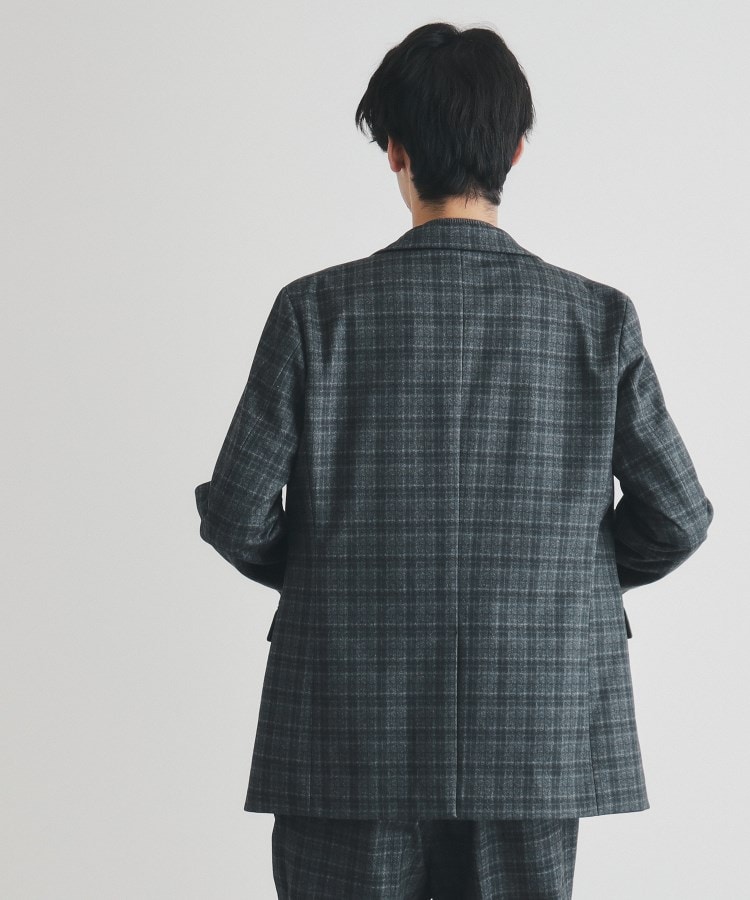 ザ ショップ ティーケー（メンズ）(THE SHOP TK(Men))の起毛TRジャージジャケット　【セットアップ可/ビジネス対応/ストレッチ】5