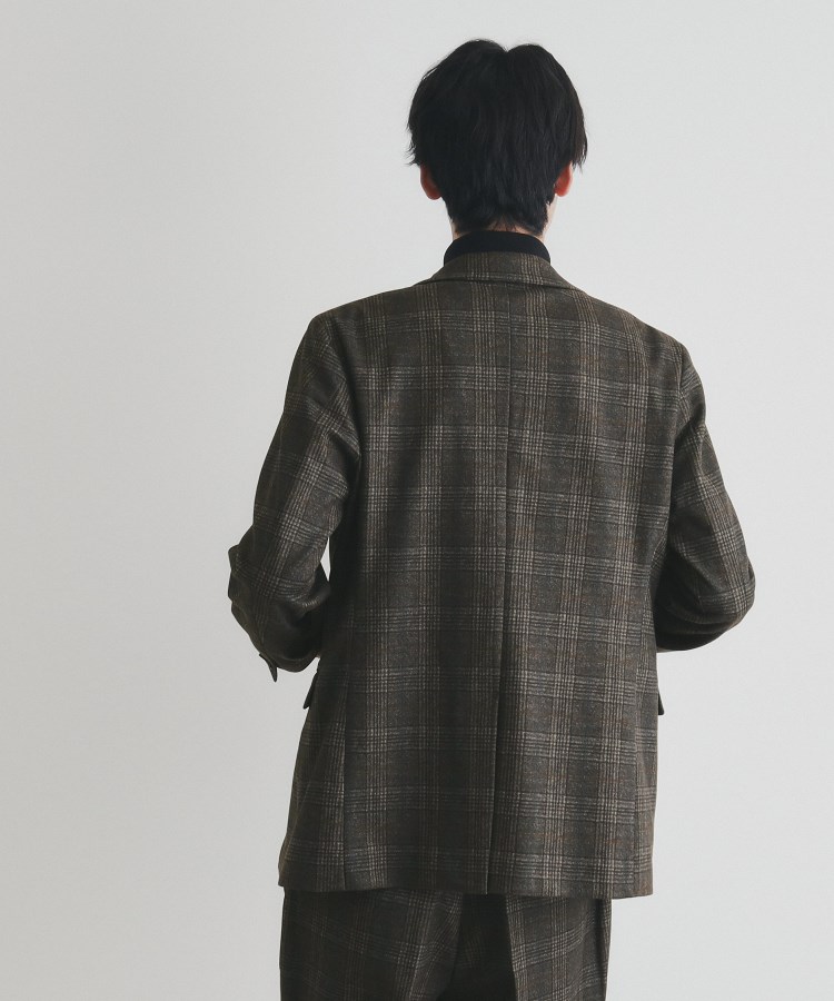 ザ ショップ ティーケー（メンズ）(THE SHOP TK(Men))の起毛TRジャージジャケット　【セットアップ可/ビジネス対応/ストレッチ】10