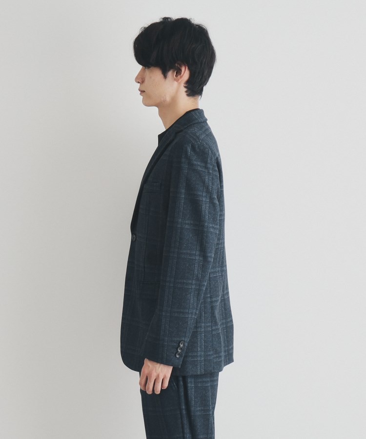 ザ ショップ ティーケー（メンズ）(THE SHOP TK(Men))の起毛TRジャージジャケット　【セットアップ可/ビジネス対応/ストレッチ】21