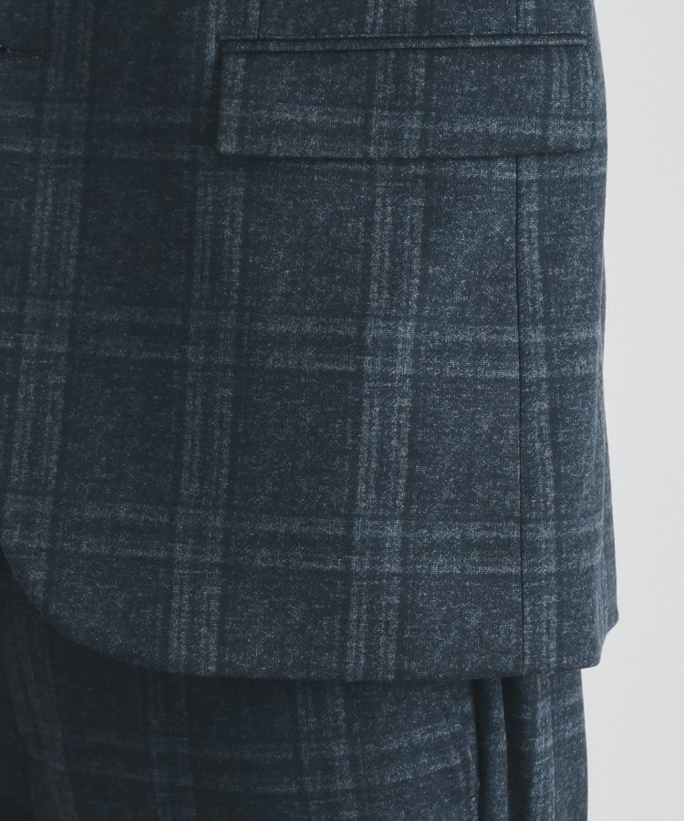 ザ ショップ ティーケー（メンズ）(THE SHOP TK(Men))の起毛TRジャージジャケット　【セットアップ可/ビジネス対応/ストレッチ】28