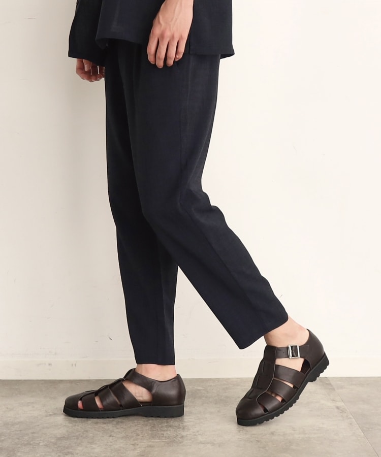 ザ ショップ ティーケー（メンズ）(THE SHOP TK(Men))の【清涼感〇/軽量/さらさら素材】エアーイージーパンツ ネイビー(094)