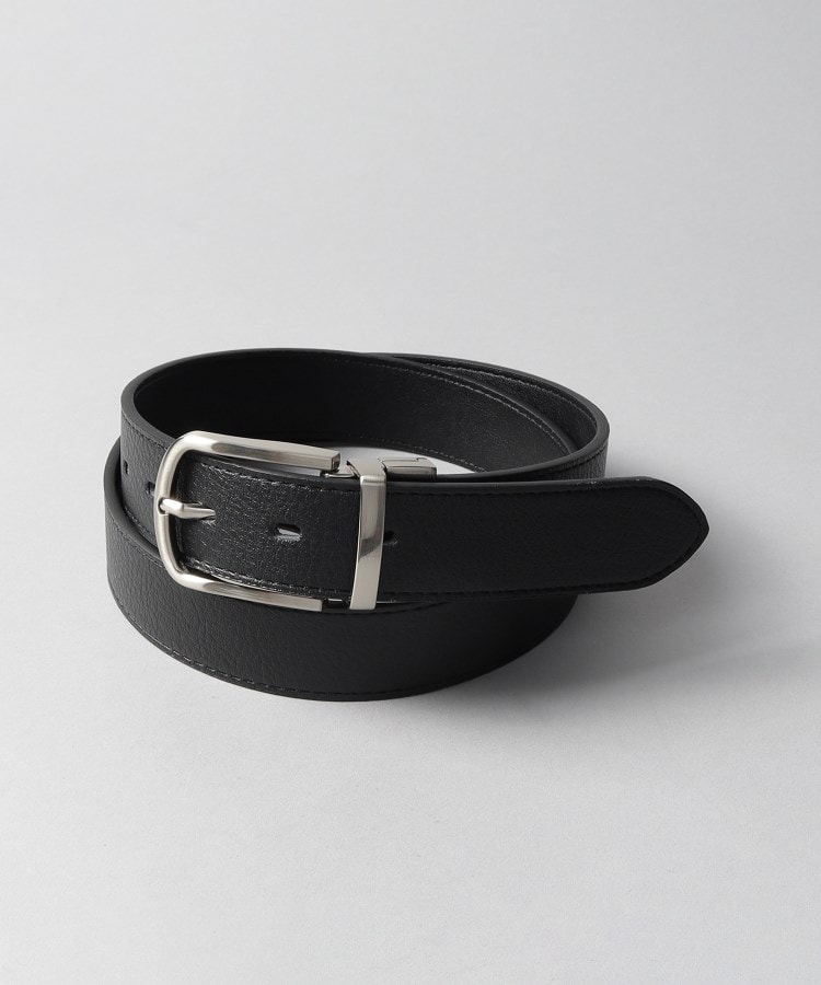 ザ ショップ ティーケー（メンズ）(THE SHOP TK(Men))のリバーシブルバックルベルト ブラック(019)