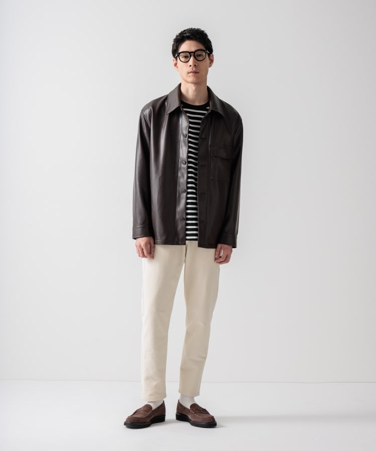 ザ ショップ ティーケー（メンズ）(THE SHOP TK(Men))の【ヒルナンデス！で紹介】スマートムーブイージーパンツ 360°ストレッチ／オールシーズン着用可3