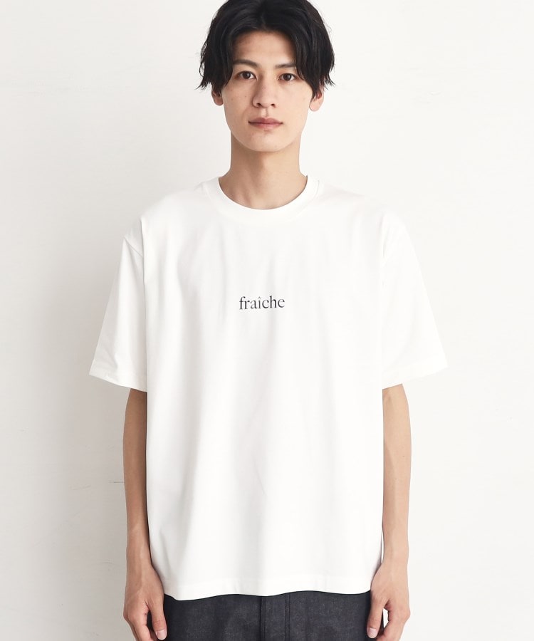 ザ ショップ ティーケー（メンズ）(THE SHOP TK(Men))の【インナー×五分袖カーデ セットアイテム】梨地ハーフスリーブカーディガン×ライトパーフェクティー9