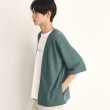 ザ ショップ ティーケー（メンズ）(THE SHOP TK(Men))の【インナー×五分袖カーデ セットアイテム】梨地ハーフスリーブカーディガン×ライトパーフェクティー24