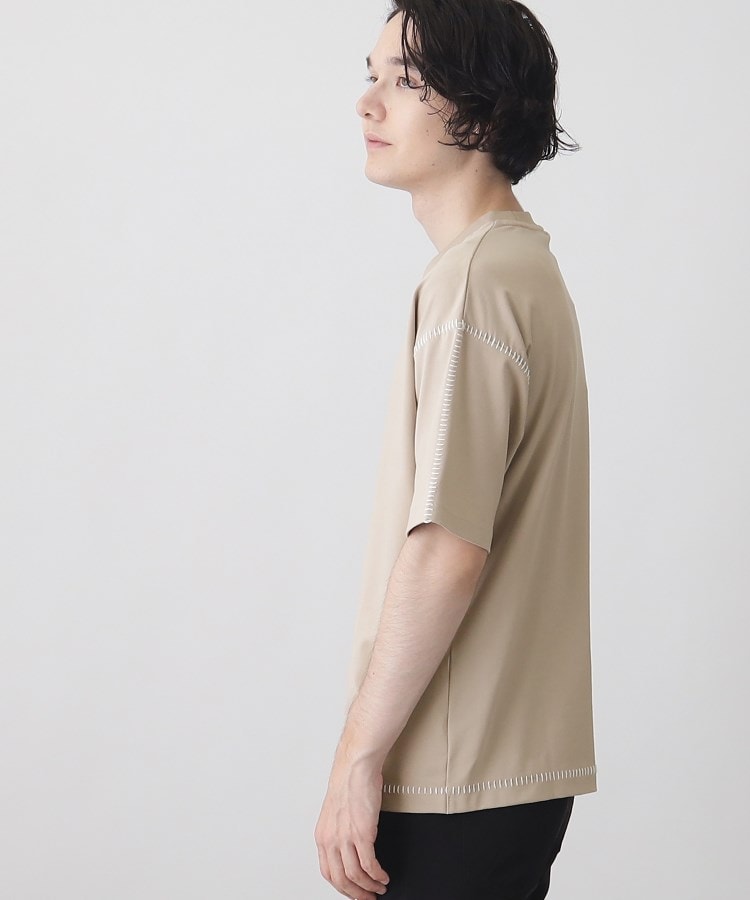 ザ ショップ ティーケー（メンズ）(THE SHOP TK(Men))の冷感ポンチステッチTシャツ 接触冷感／リラックスシルエット19