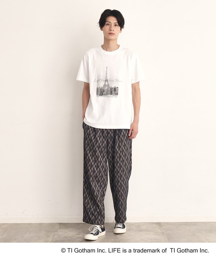 ザ ショップ ティーケー（メンズ）(THE SHOP TK(Men))の【GOOD ROCK SPEED × LIFE PICTURE COLLECTION 別注】 Parisグラフィック半袖Tシャツ9