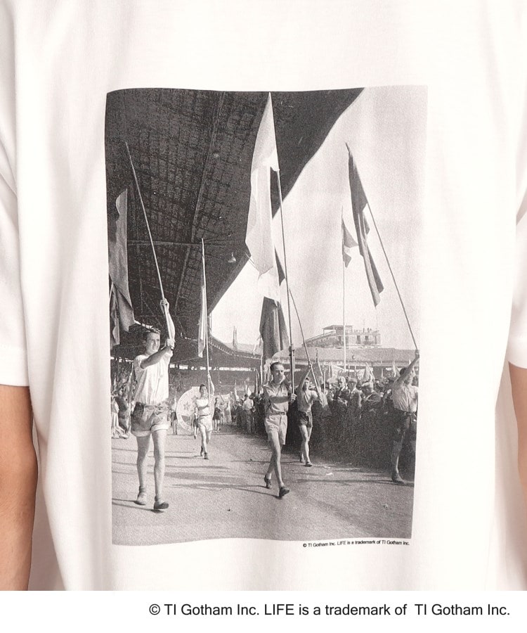 ザ ショップ ティーケー（メンズ）(THE SHOP TK(Men))の【GOOD ROCK SPEED × LIFE PICTURE COLLECTION 別注】 Parisグラフィック半袖Tシャツ18