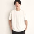 ザ ショップ ティーケー（メンズ）(THE SHOP TK(Men))のジオメトリックリンクス半袖Tシャツ オフホワイト(003)