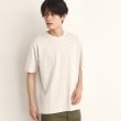 ザ ショップ ティーケー（メンズ）(THE SHOP TK(Men))のジオメトリックリンクス半袖Tシャツ ベージュ(052)