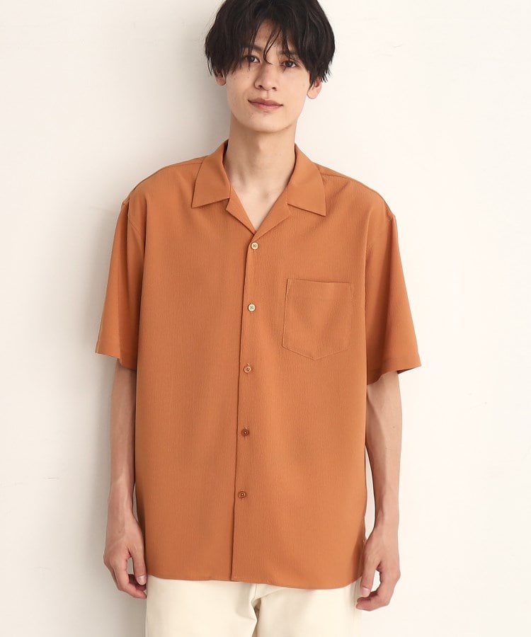 ザ ショップ ティーケー（メンズ）(THE SHOP TK(Men))の楊柳オープンカラー半袖シャツ15