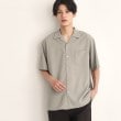 ザ ショップ ティーケー（メンズ）(THE SHOP TK(Men))の楊柳オープンカラー半袖シャツ8