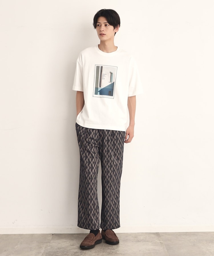ザ ショップ ティーケー（メンズ）(THE SHOP TK(Men))のオーガニックコットンFrenchフォトTシャツ1