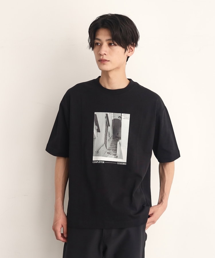 ザ ショップ ティーケー（メンズ）(THE SHOP TK(Men))のオーガニックコットンFrenchフォトTシャツ39
