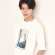ザ ショップ ティーケー（メンズ）(THE SHOP TK(Men))のオーガニックコットンFrenchフォトTシャツ オフホワイト(003)