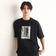 ザ ショップ ティーケー（メンズ）(THE SHOP TK(Men))のオーガニックコットンFrenchフォトTシャツ ブラック(419)