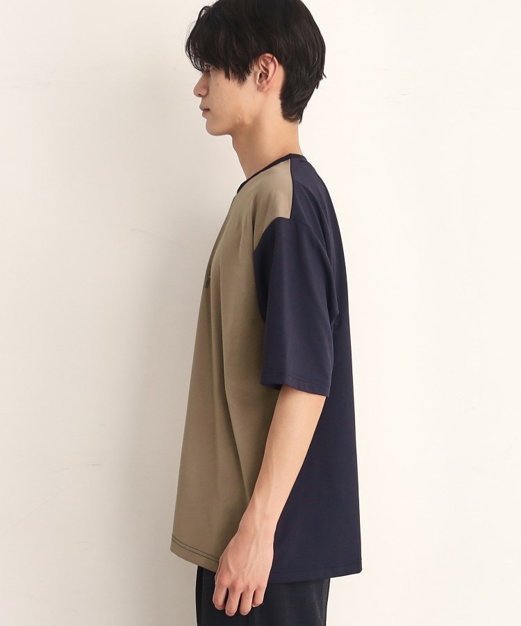 ザ ショップ ティーケー（メンズ）(THE SHOP TK(Men))の【接触冷感／吸水速乾／UVカット／防シワ／マシンウォッシャブル】ライトパーフェクブロッキングTシャツ2