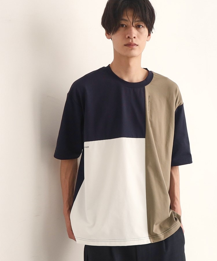 ザ ショップ ティーケー（メンズ）(THE SHOP TK(Men))の【接触冷感／吸水速乾／UVカット／防シワ／マシンウォッシャブル】ライトパーフェクブロッキングTシャツ13