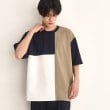ザ ショップ ティーケー（メンズ）(THE SHOP TK(Men))の【接触冷感／吸水速乾／UVカット／防シワ／マシンウォッシャブル】ライトパーフェクブロッキングTシャツ ネイビー(594)