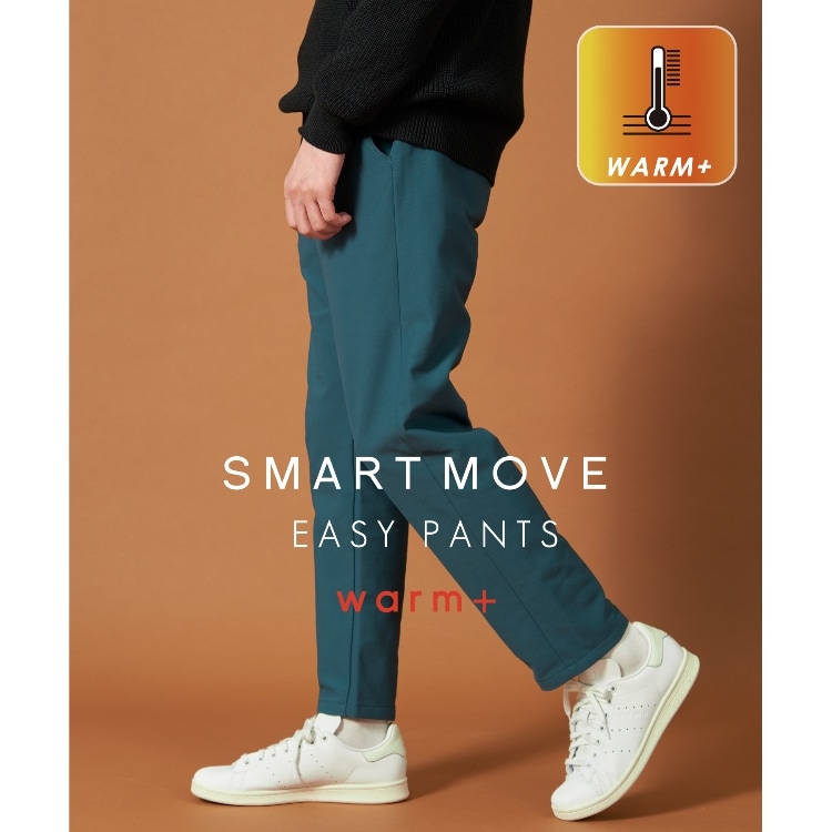 ザ ショップ ティーケー（メンズ）(THE SHOP TK(Men))のスマートムーブイージーパンツ WARM ver 360°ストレッチ／裏起毛 6～9分丈パンツ