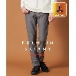 ザ ショップ ティーケー（メンズ）(THE SHOP TK(Men))のプレミアムスキニーパンツWARM ver 360°ストレッチ／裏起毛 グレー(012)