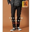 ザ ショップ ティーケー（メンズ）(THE SHOP TK(Men))のプレミアムスキニーパンツWARM ver 360°ストレッチ／裏起毛 ブラック(019)