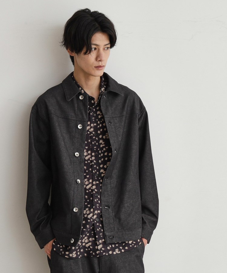 ザ ショップ ティーケー（メンズ）(THE SHOP TK(Men))のエバーデニムブルゾン セットアップ可／色落ちしにくい7