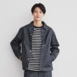 ザ ショップ ティーケー（メンズ）(THE SHOP TK(Men))のエバーデニムブルゾン セットアップ可／色落ちしにくい ネイビー(094)
