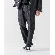 ザ ショップ ティーケー（メンズ）(THE SHOP TK(Men))のエバーデニムワイドパンツ　セットアップ可／色落ちしにくい ブラック(019)