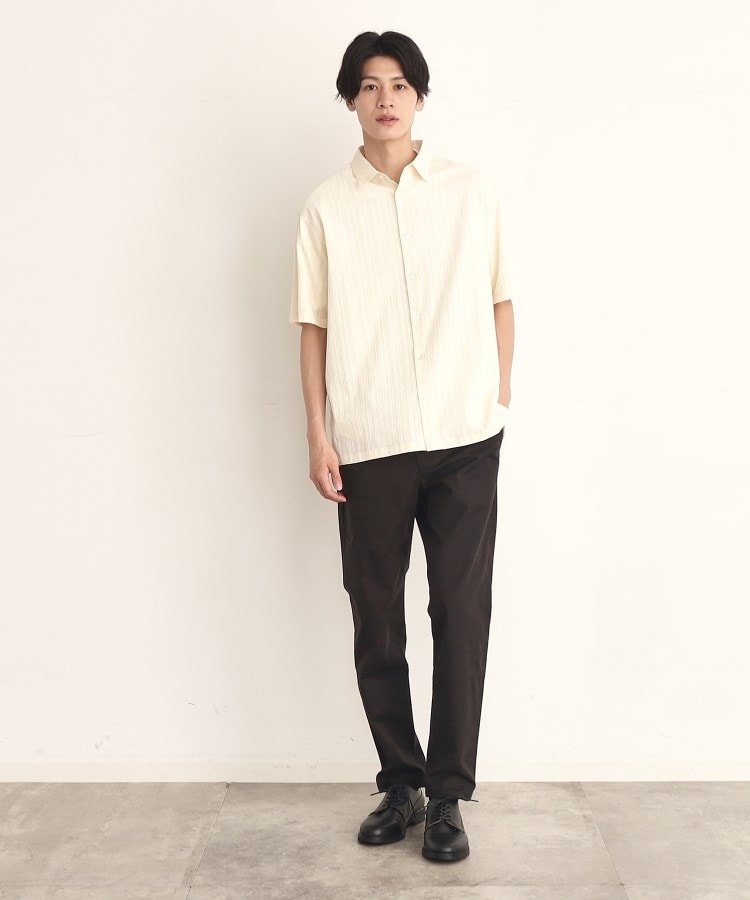 ザ ショップ ティーケー（メンズ）(THE SHOP TK(Men))のコットンレース半袖シャツ25