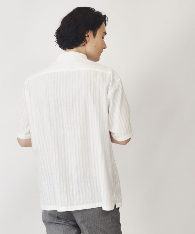 ザ ショップ ティーケー（メンズ）(THE SHOP TK(Men))のコットンレース半袖シャツ16